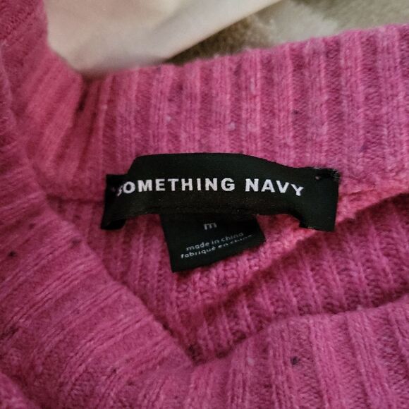 Anthropologie Something Navy super soft wool blend sweater - Picture 6 of 7